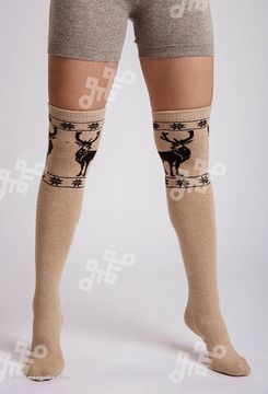 Гольфы из монгольской шерсти