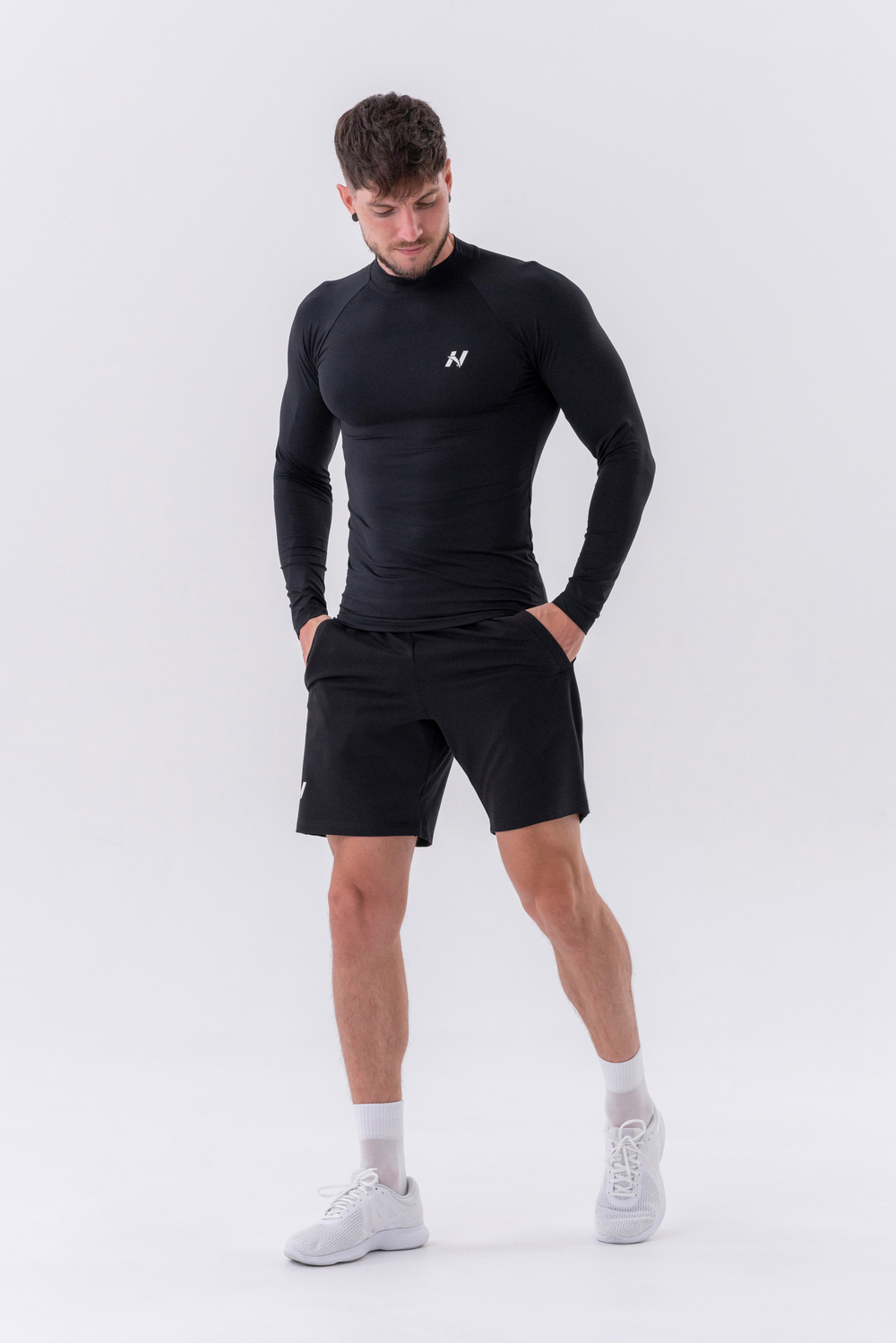 Лонгслив FUNCTIONAL T-SHIRT WITH LONG SLEEVES "ACTIVE" 328 Черный