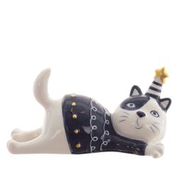 GAEM Фигурка декоративная "Кот", L12 W8 H7,5 см, 2в.