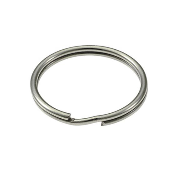 Кольцо для ключей Key Ring толщина 1,5 м, диаметр 30 мм нержавеющая сталь