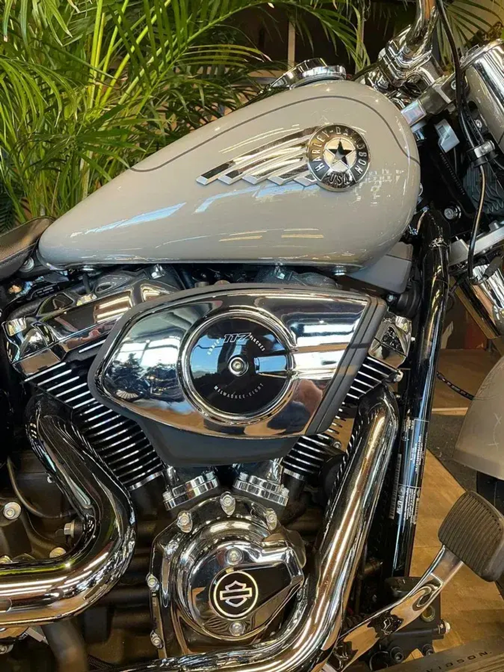 Harley-Davidson Fat Boy 117 Billiard Gray, 2025