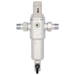 Фильтр сетчатый VARMEGA промывной, комбинированный 1/2, PN25, для ГВС и ХВС, VM22901