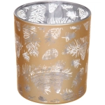 Подсвечник «Зимняя хвоя» 7*7,8 см, Золото