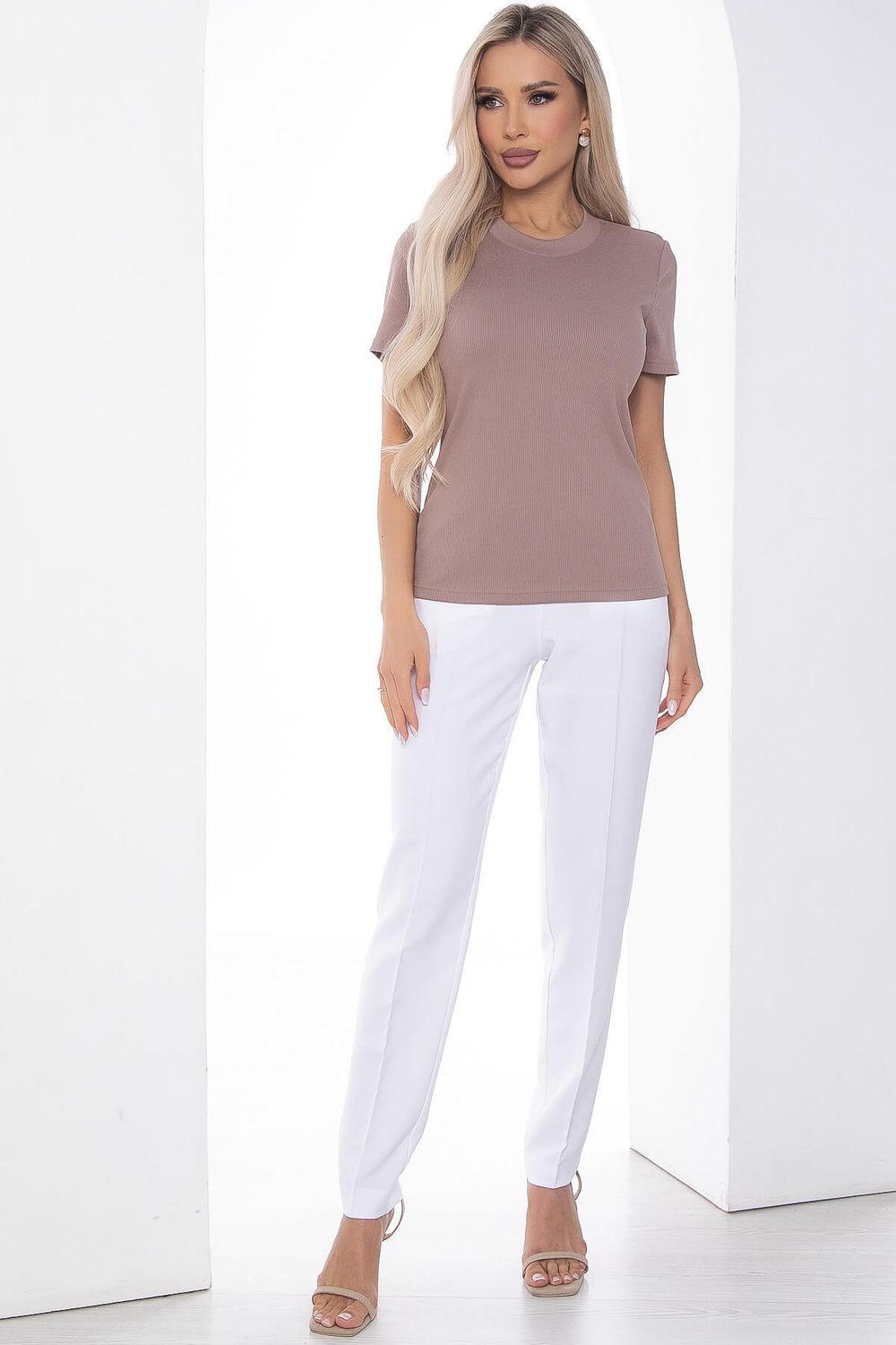 Блуза Эсма капучино Б10128 LT Collection (Акция)