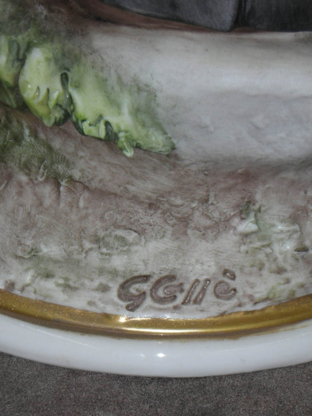 Статуэтка. Фарфор. Шарманщик. Capodimonte. Италия