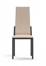 Стул АСТИ 2 шт. велюр Монолит Латте К., Чёрный