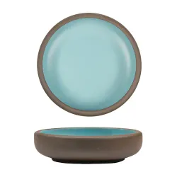 Салатник 700 мл d 18,5 см h5 cм Blue Matt New Brown Taiga P.L. [1]