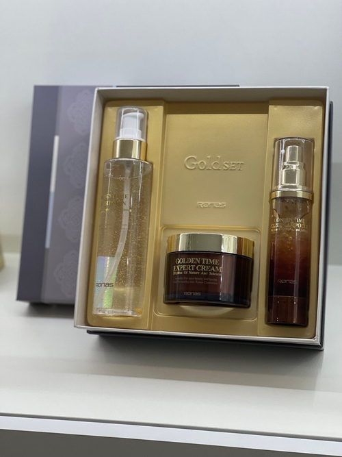 Ronas Набор c ярко выраженным anti-age эффектом для сухой, возрастной кожи-Gold Set