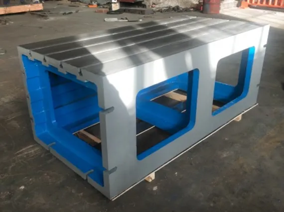 Чугунная кубическая плита с Т-образными пазами