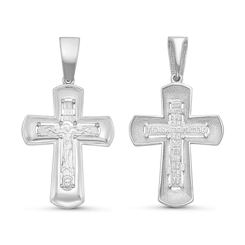 Крест из серебра 925 пробы