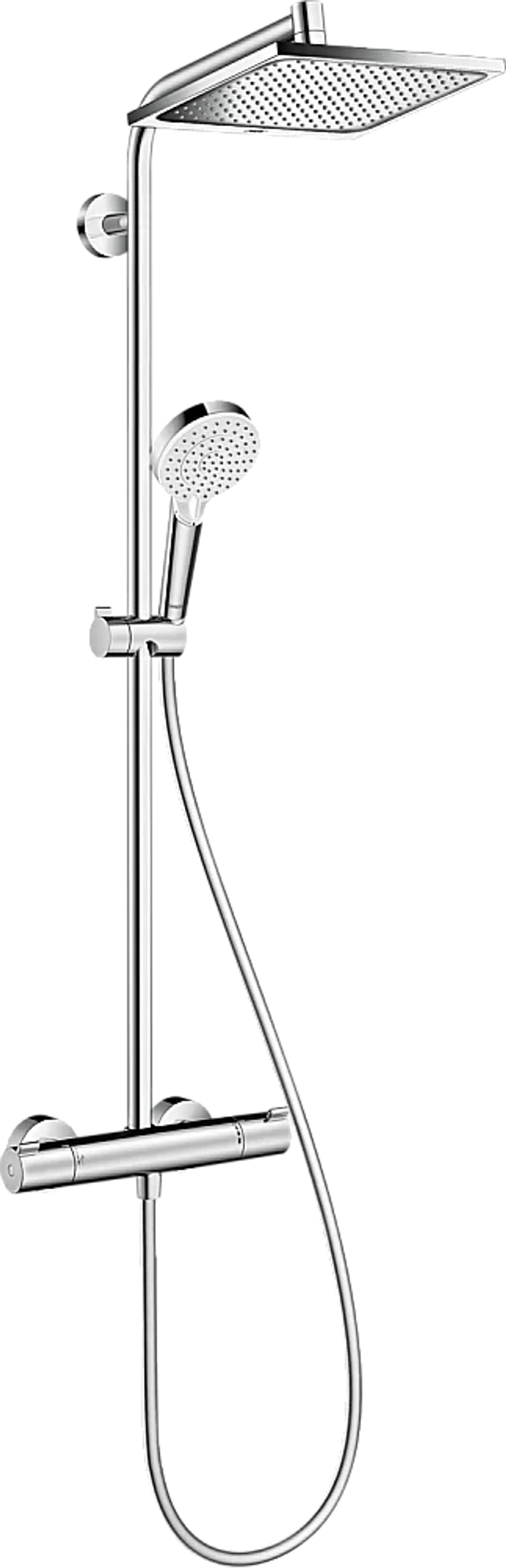 Душевая система Hansgrohe Crometta E Showerpipe 240 1jet 27271000