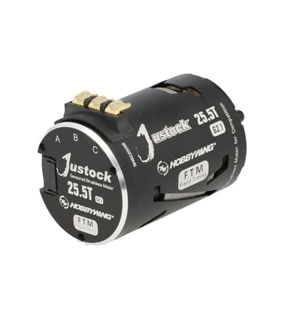 Бесколлекторный мотор Hobbywing JUSTOCK-25.5T-BLACK-G2.1 (1600KV, 3.17/15)