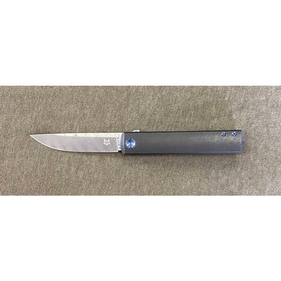Нож FOX Knives CHNOPS FX-543 DBL, сталь Damasteel DS93X, рукоять - титан