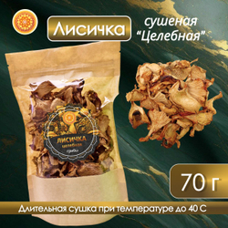 Лисички сушеные.