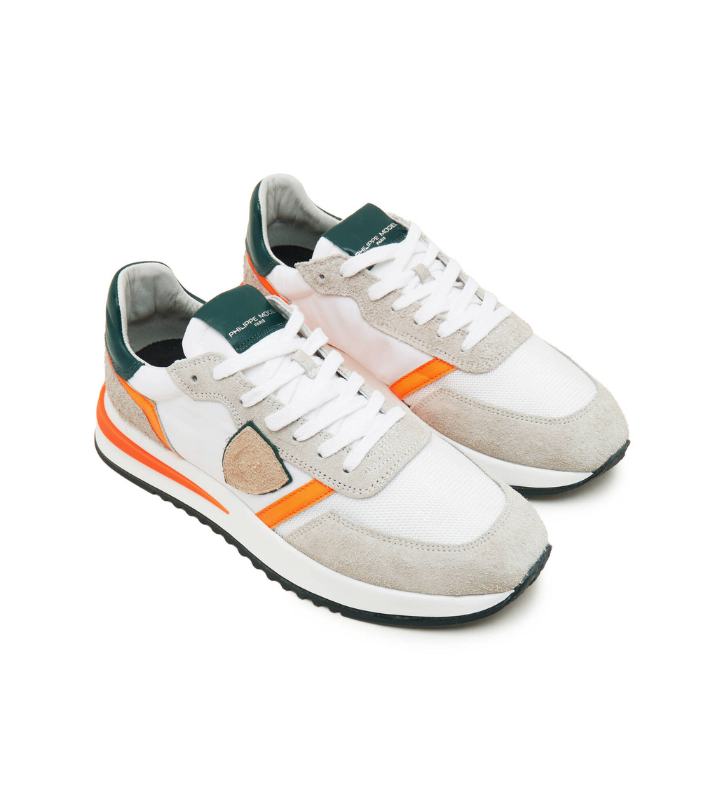 Кожаные кроссовки Philippe Model - пепельный (TYLU)