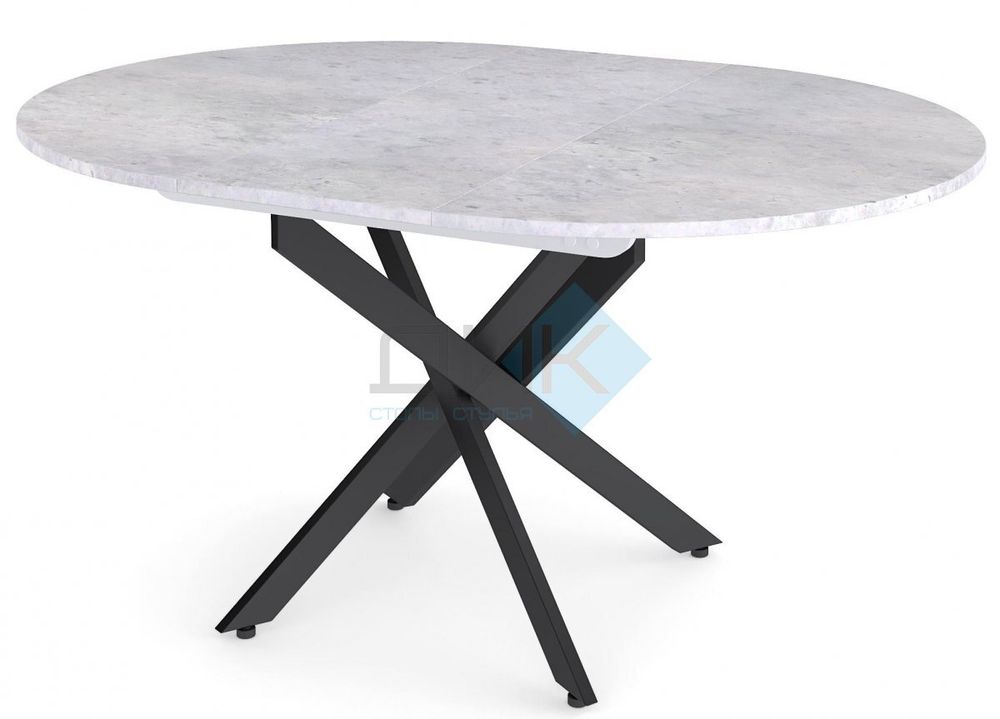 Стол DikLine RDB100X опоры чёрные