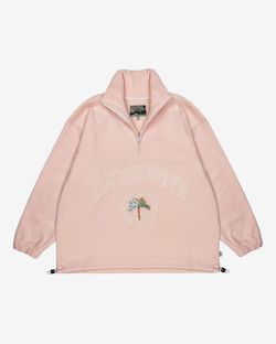 Толстовка флисовая DZ AW25 светло-розовая
