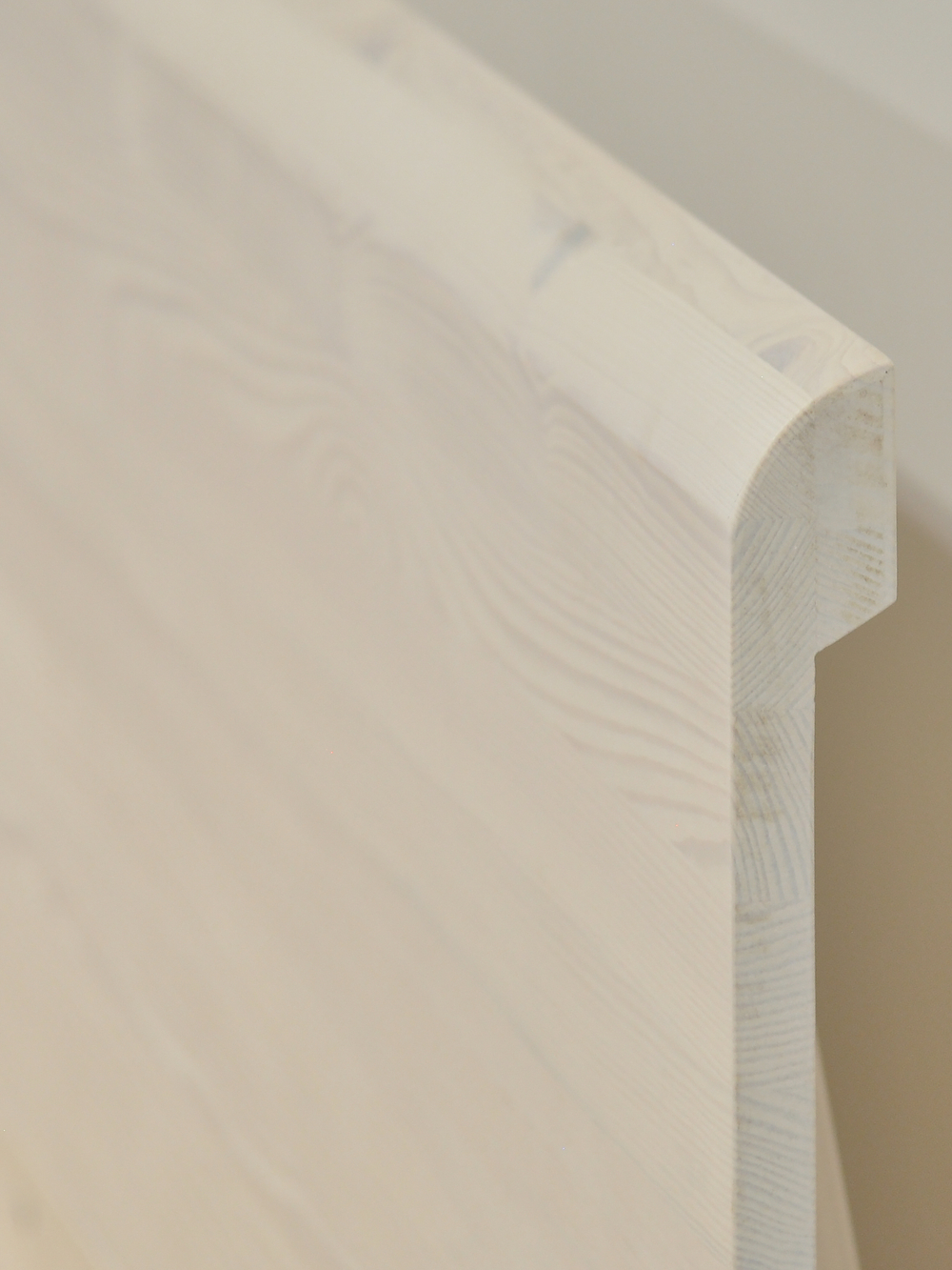 Кровать 160х200 Калантея, двуспальная, деревянная из массива сосны, белый