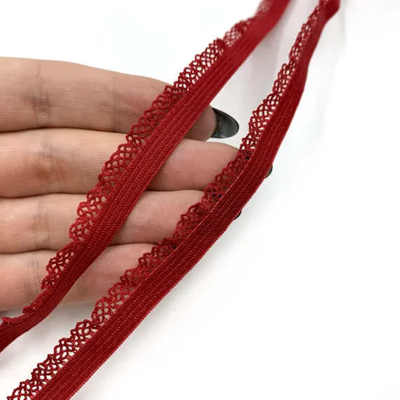 Резинка отделочная темно-красная 11 мм (цв. 101), K-290/11