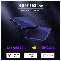 Смарт ТВ приставка H96 Max V12 4/64