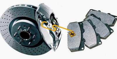 Замена передних или задних колодок (комплект)