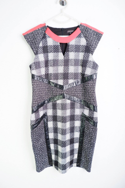 Платье River Island для осеннего образа, маркировка 14, визуально на 48 размер