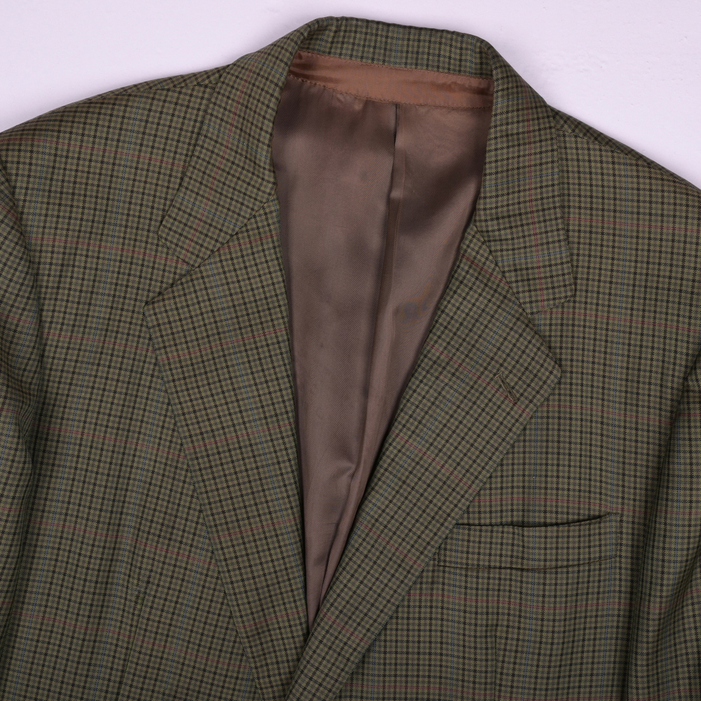 Твидовый пиджак в клетку от Burberry's, XL