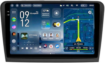 Магнитола для Skoda Superb B6 2008-2014 - Teyes CC4-PRO монитор 10.36" 2K QLED на Android 13, Snapdragon 778G, AI, CarPlay, DSP, 4G SIM-слот