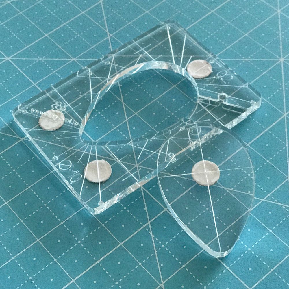 Линейка для стежки №02, 6мм (aрт. Z02)