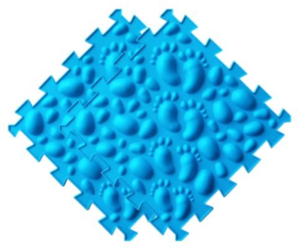 МИКС Первые шаги/Коврик массажн модульный ОРТОПАЗЛ (8 модулей)/79