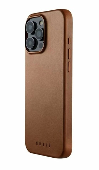Накладка Mujjo Leather Case With MagSafe для iPhone 16 Pro, Tan (MUJJOCL051TN)