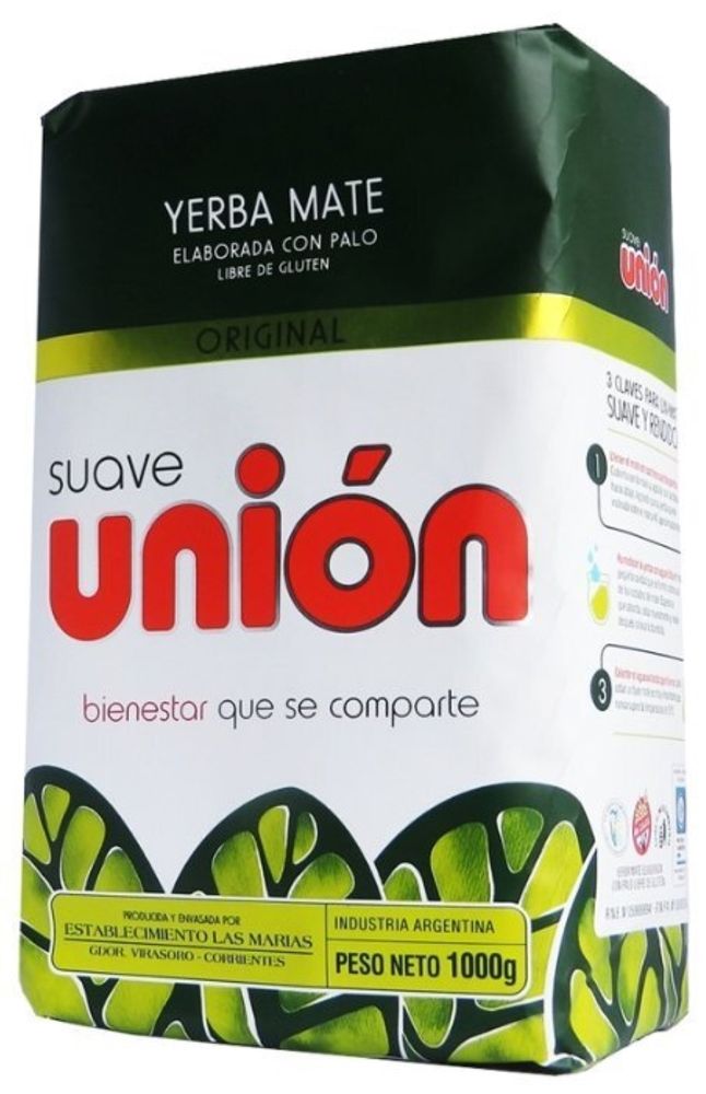 Чай травяной Union Yerba mate suave Original 1 кг, 2 шт