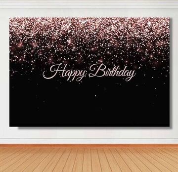 Фон для фотозоны "Happy Birthday"