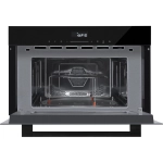 Встраиваемая микроволновая печь Weissgauff BMWO-341 DB Black Edition 34л. 900Вт, черная