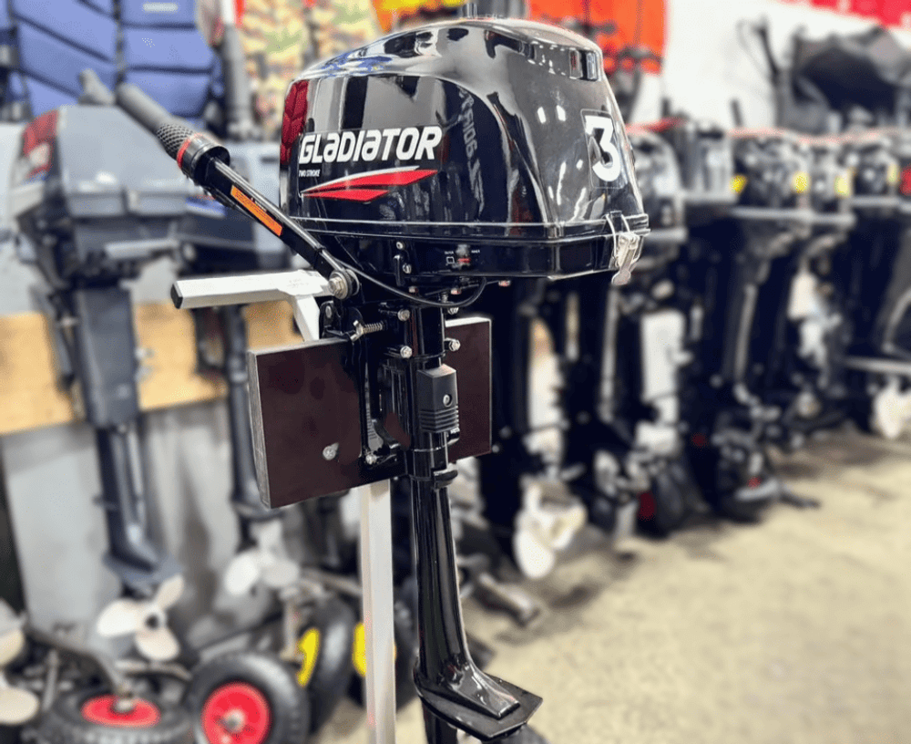 2х-тактный лодочный мотор ГЛАДИАТОР G30FHS с электростартером