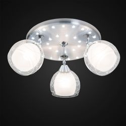 Citilux Самба CL158132 Люстра с поворотными плафонами Алюминий Хром