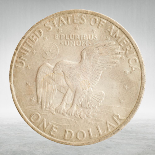 USA, 1 Dollar, 1971 - Eisenhower Dollar (D), VF