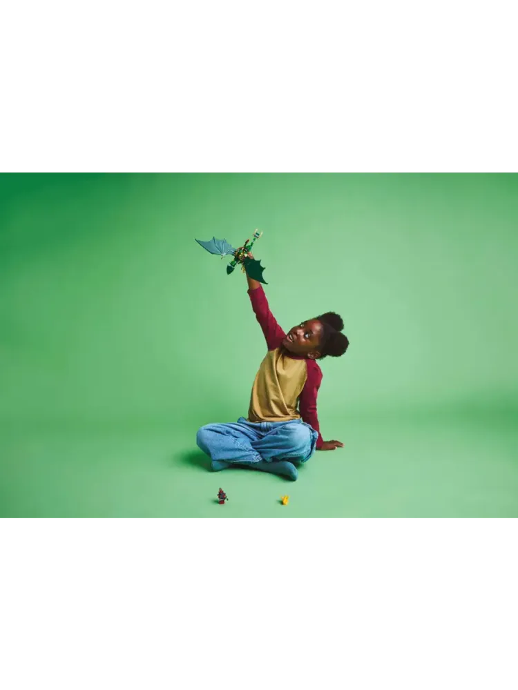 Конструктор NINJAGO 71829 Зеленый лесной дракон Ллойда