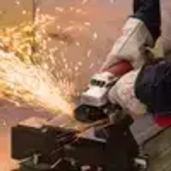 Фибровый шлифовальный круг по металлу DEBEVER 125 мм P24 (со шлицами), циркониевый корунд, 5 шт