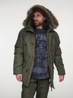 Куртка-Парка Варгградъ мужская хаки "Русколань"