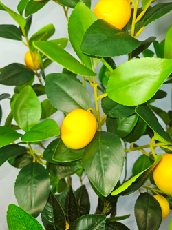 Искусственное дерево Лимон 120см в кашпо
