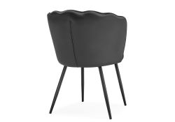 Стул на металлокаркасе Coral grey / black