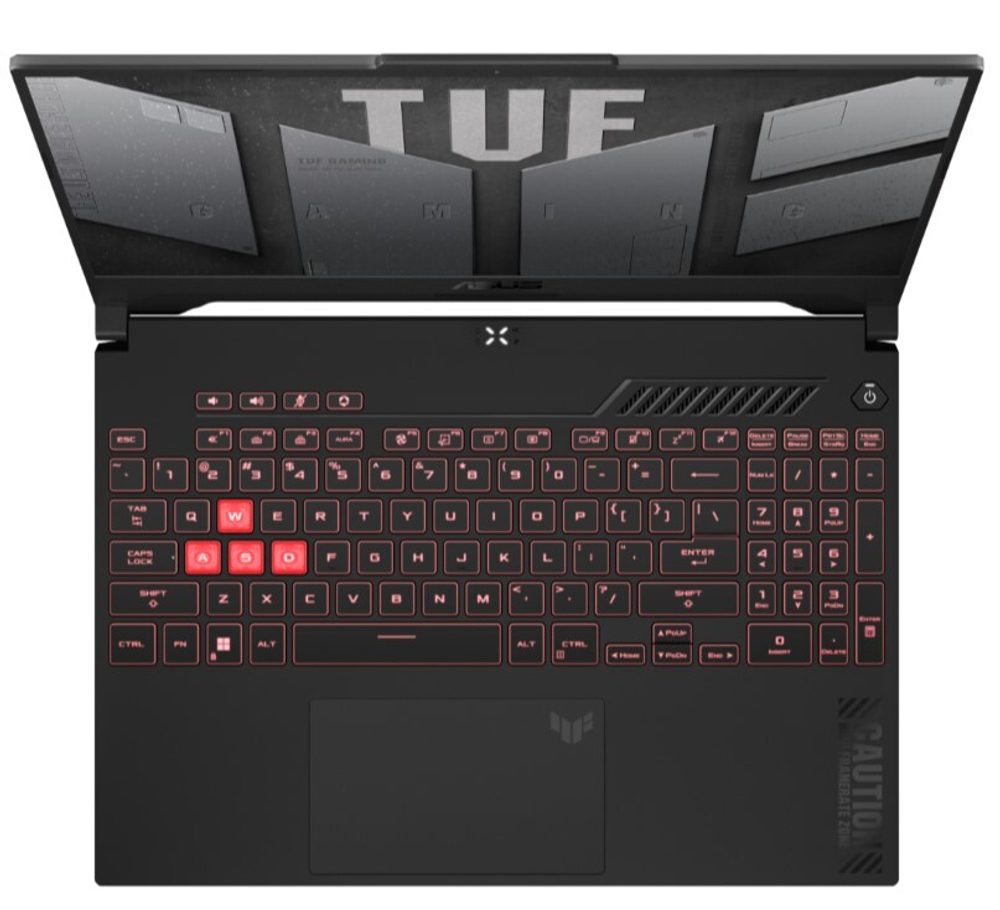 Ноутбук  ASUS Tuf Gaming A15 FA507NVR-LP095 15.6 ", Ryzen 7, 16 Гб RAM, 512 Гб SSD, GeForce RTX 4060, Серый