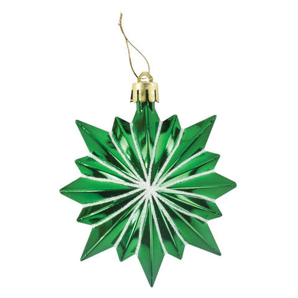 Набор украшений для ели ЗОЛОТАЯ СКАЗКА "Ель и звезды", 3 шт., пластик, цвет ассорти, 591112