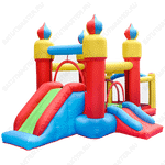 Батут для дома "Сказочный город" 4,35*2,7*2,25м