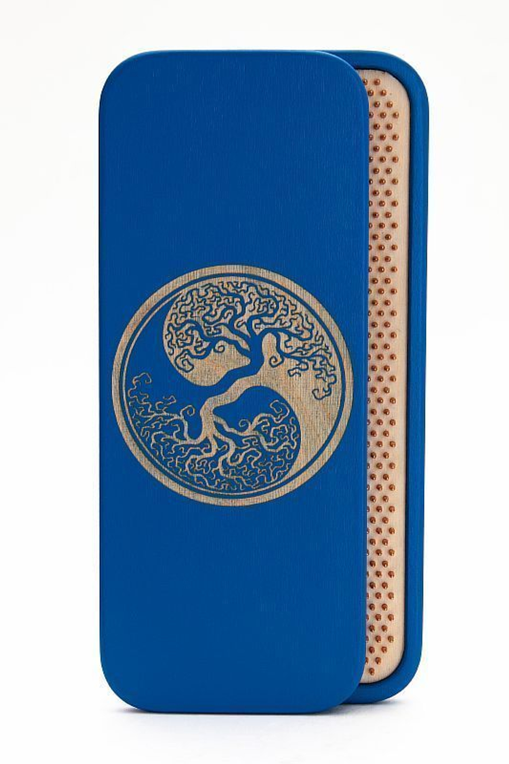 Доска садху Дерево инь-янь алюминиевые гвозди