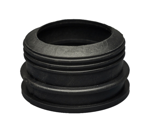 Манжета переходная трехлепестковая резиновая, черная , 40х50мм
