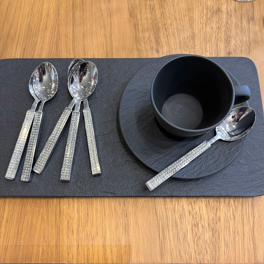 Набор из 6-ти ложек Стразы