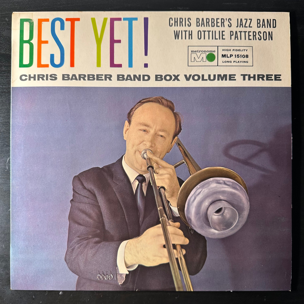 Chris Barber's Jazz Band With Ottilie Patterson ‎– Best Yet! (Дания)