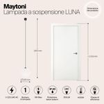 Подвесной светильник Technical P039PL-5W4K-20-B